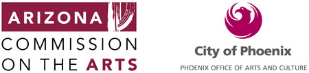 Phoenix and Arizona Arts Commissions Logos
